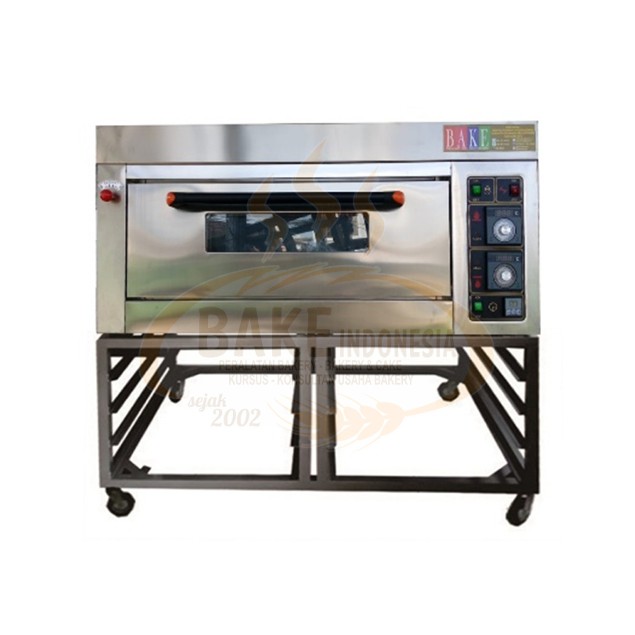 Oven Dek Crown kapasitas 2 Loyang