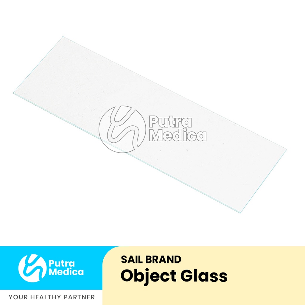 Sail Brand Microscope Slides 7105 - 1 Box / Object Glass / Kaca Preparat Mikroskop