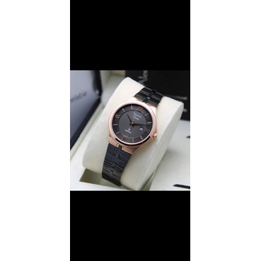 JAM TANGAN ALEXANDRE CHRISTIE WANITA AC 8541 BLACKROSEGOLD ORIGINAL