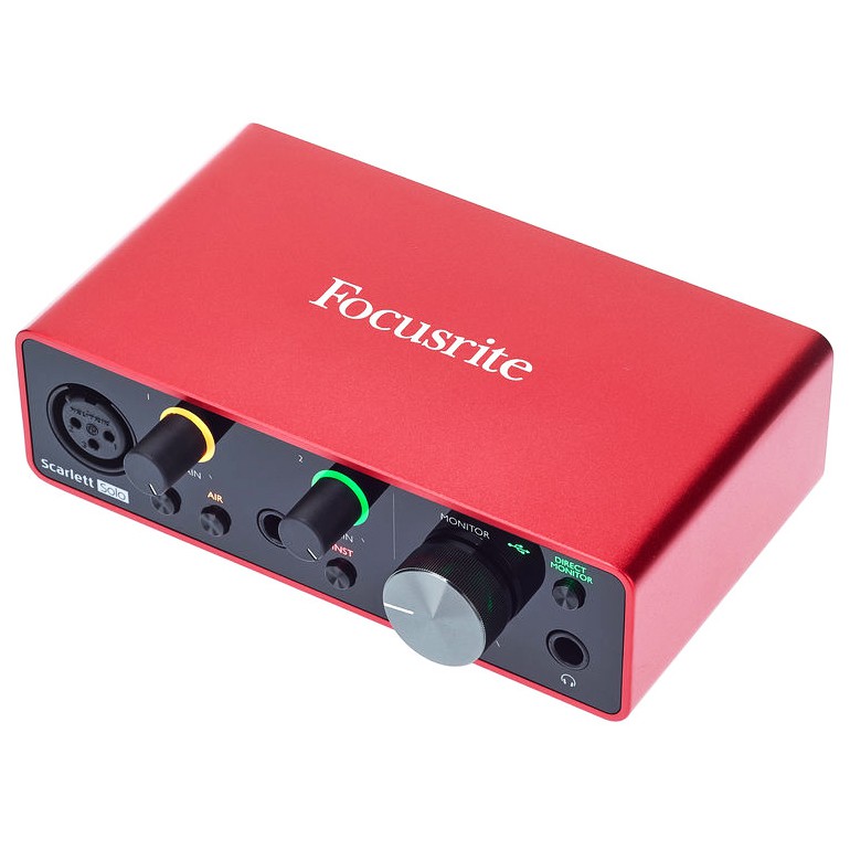 Focusrite Scarlett Solo 3rd Gen Audio Interface Recording Sound Card