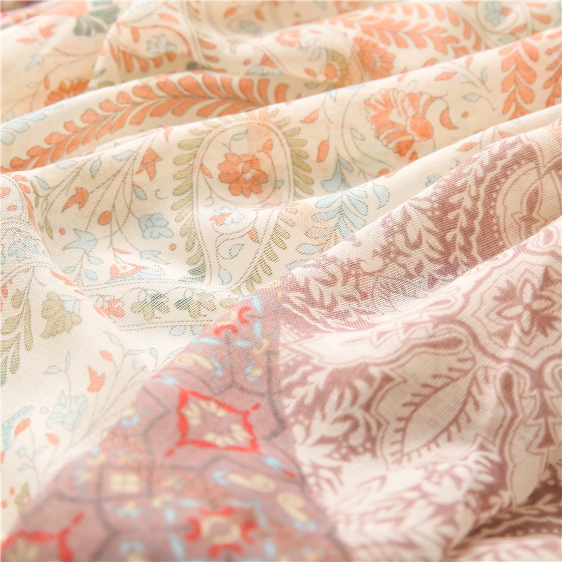 ITSFRIDAY RAINA In RAWIS Scarf - Premium Pashmina Shawl Selendang Syal Pasmina Hijab Import Motif Flower Pattern Aestetic Cantik Soft