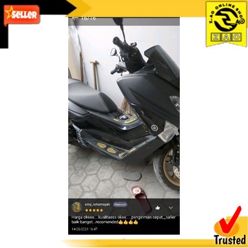 NMAX  Karpet lengkap fullset ORI lokal karet stepfloor alas kaki pijakan motor Nmax 2015 2016 2017 2018 2019 NMAX LAMA