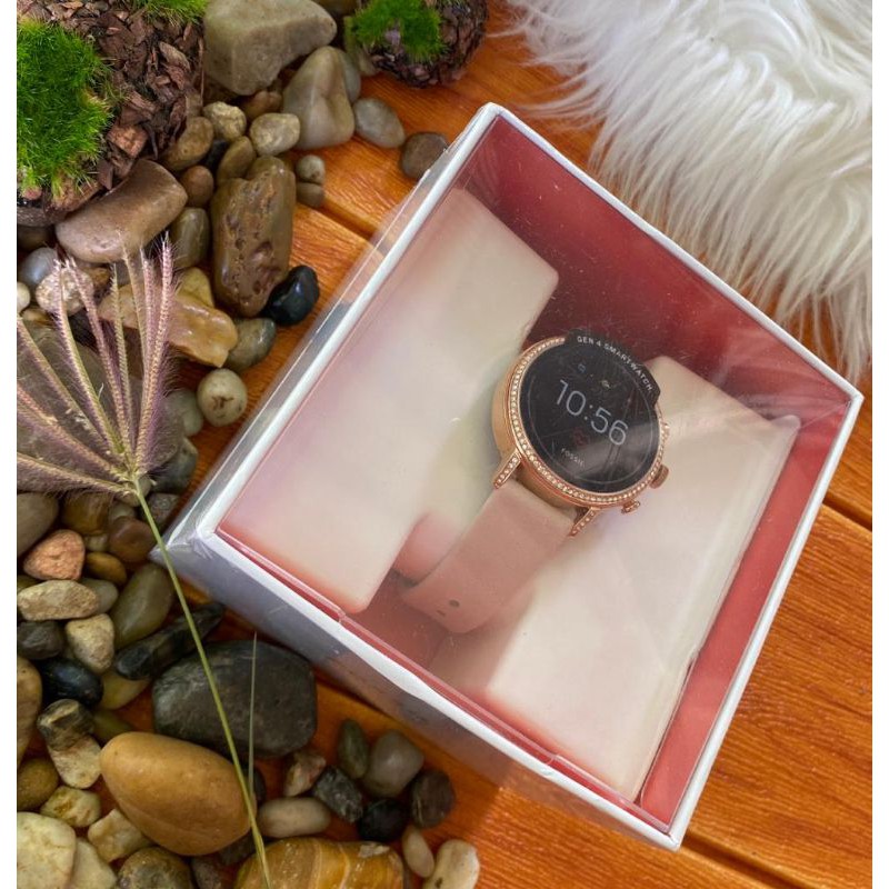 Fossil smartwtach gen 4 Ftw6015 blush pink blink sealed/segel