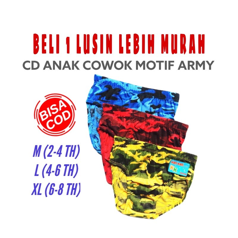 1 LUSINAN CD CELANA DALAM ANAK COWOK MURAH / LUSINAN CD ANAK LAKI LAKI MURAH / CELANA DALAM BOXER