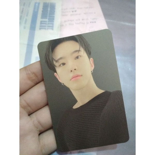 photocard hoshi your choice other side vers