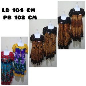 DASTER KLOK PITA KENCANA UNGU LABEL HIJAU  Limited