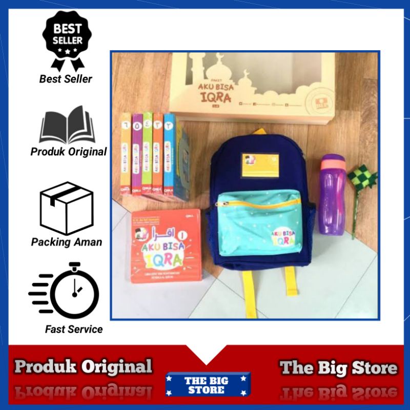 PAKET AKU BISA IQRA 1 - 6