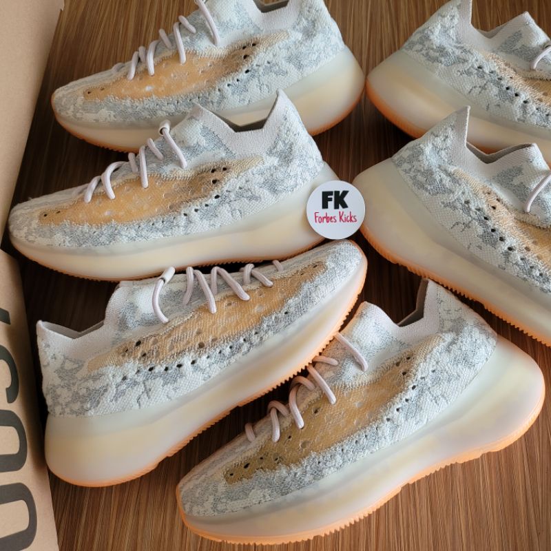 Yeezy Boost 380 Yecoraite Reflective || calcite glow onyx covellite