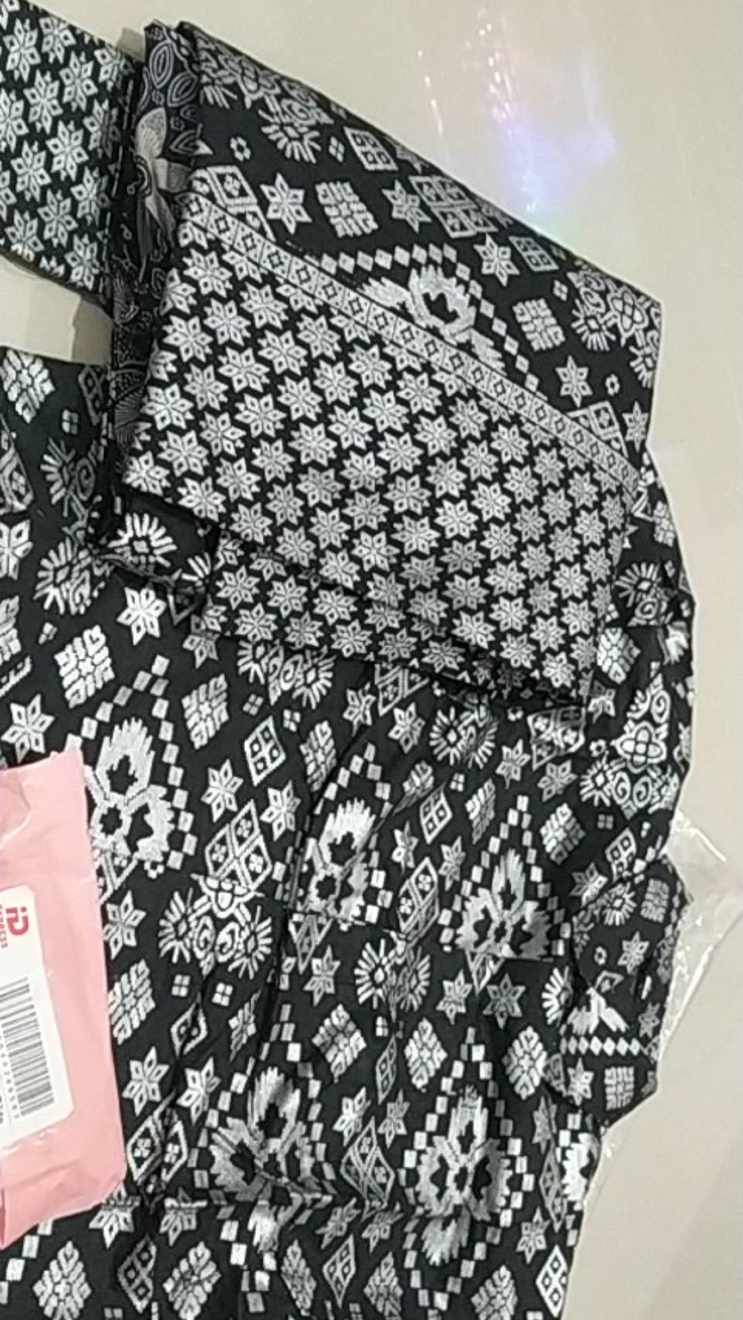 Couple Kebaya Rok Kemeja Pradaa Silver Motif Terbaru