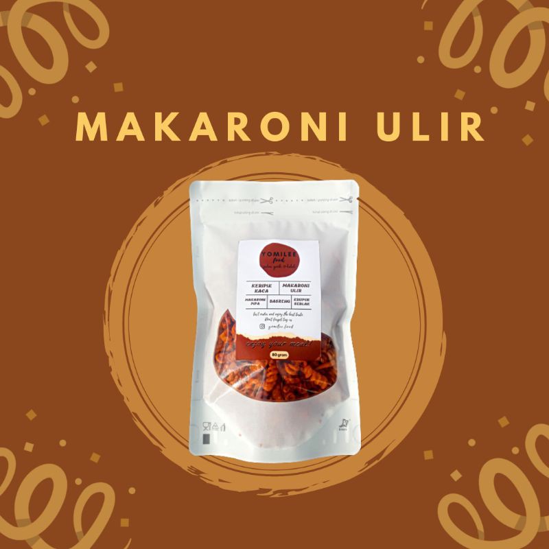 

MAKARONI ULIR PEDAS 80 GRAM by YOMILEE FOOD