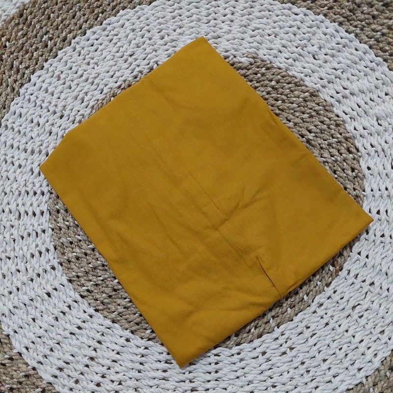 ROK PANJANG A LINE POLOS KATUN BANGKOK-Kunyit