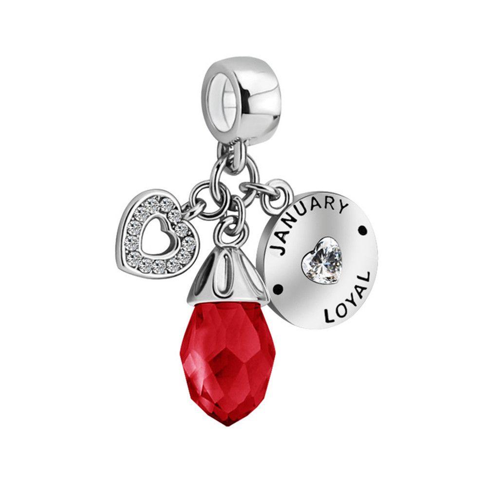 Lily Charms New Juntai Charm Beads Heart Love