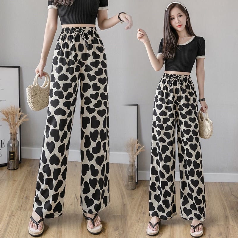 BEFAST - ZEC OOTD Wanita Kulot LIYARA / Kulot Lovely / Celana Panjang Kulot / Celana Kekiniaan Remaja Wanita / Celana Kulot Keluaran Terbaru / Kulot Casual / Termurah / OOTD Ala Style Korean