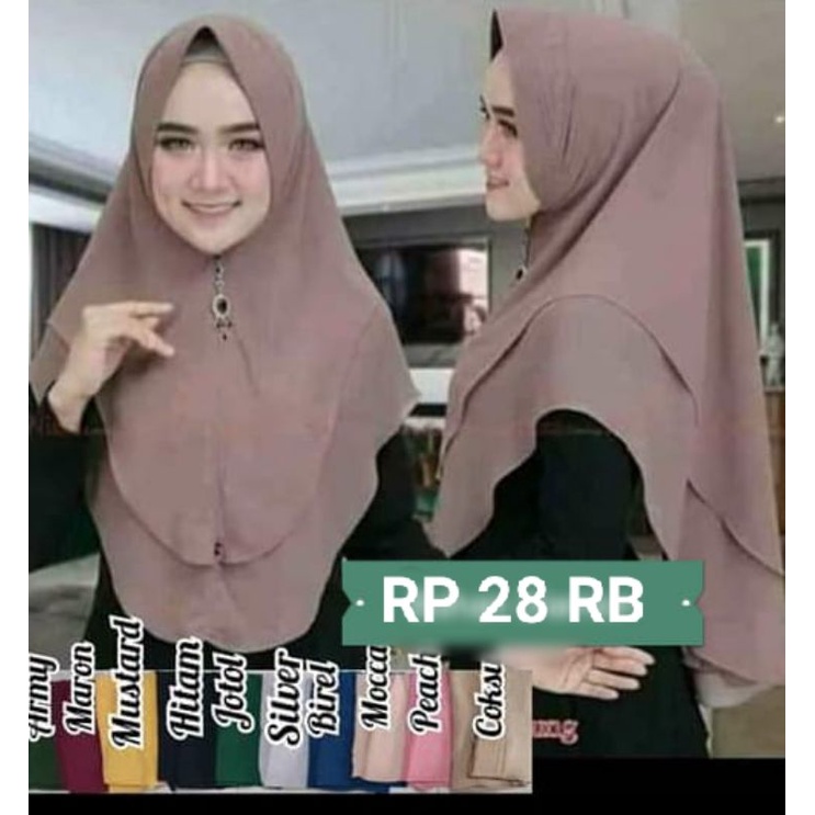 Khimar 2 layer