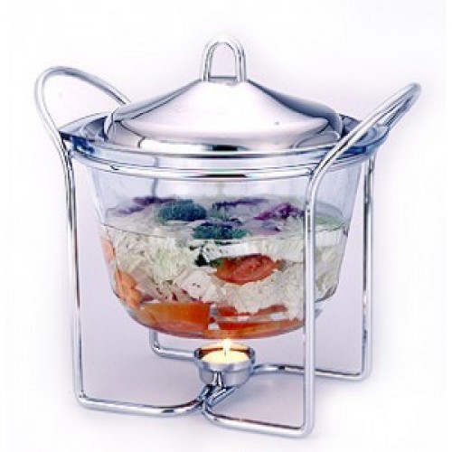 Oxone OX-94RO 4L HoReCa Classic Food Warmer Deep Round 4Lt , Penghangat Makanan , Wadah Saji Makan