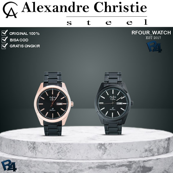 JAM TANGAN ALEXANDRE CHRISTIE PRIA ORIGINAL ALEXANDER CHRISTIE PRIA JAM ALEXANDER CRISTIE PRIA1014