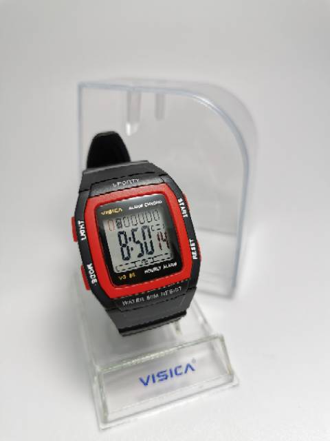 Jam tangan digital  segi Anak Anak dan remaja water Resist Visica vg86