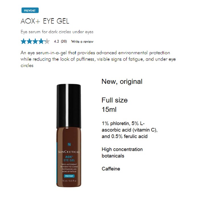skinceuticals under eye dark circles