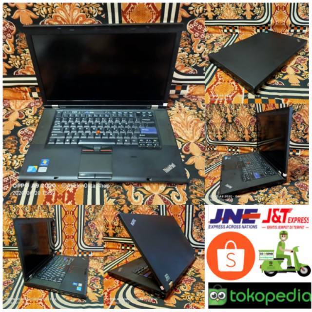 LAPTOP LENOVO THINKPAD GAMING  CORE I7 RAM 8GB SSD 256GB Layar Lebar 15 inch  MULUS MURAH