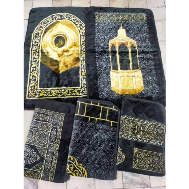 BISA COD0SAJADAH BUSA TEBAL, KABAH ,KISWAH ,HAJAR ASWAD ,BEST QUALITY