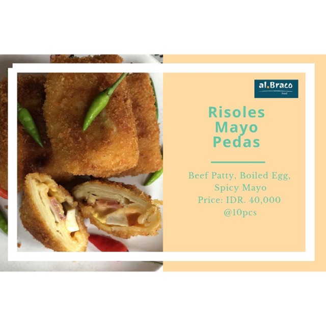 

Risoles Mayo Pedas isi 10 pcs (ukuran montok)