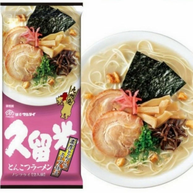 

Marutai Kurume Noko Tonkatsu Ramen Original Japan 194 gr / 2 pack