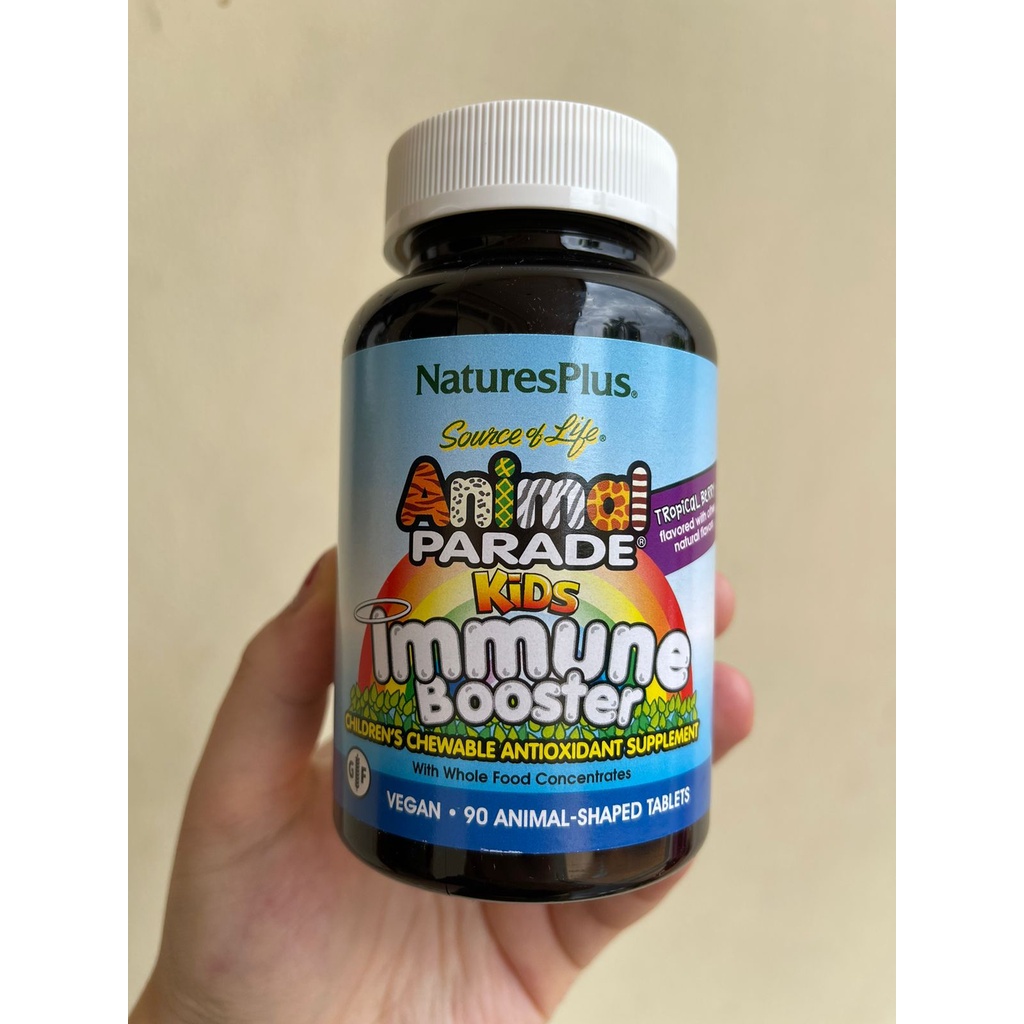 ANIMAL PARADE KIDS IMMUNE BOOSTER ANTIOXIDANT CHEWABLE 90 TABLETS