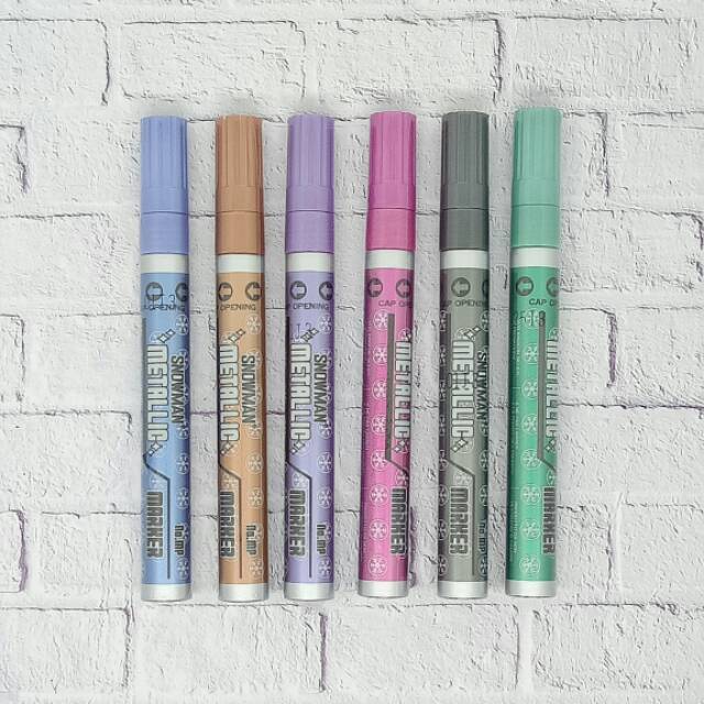 

Spidol Paint Marker METALIC Snowman