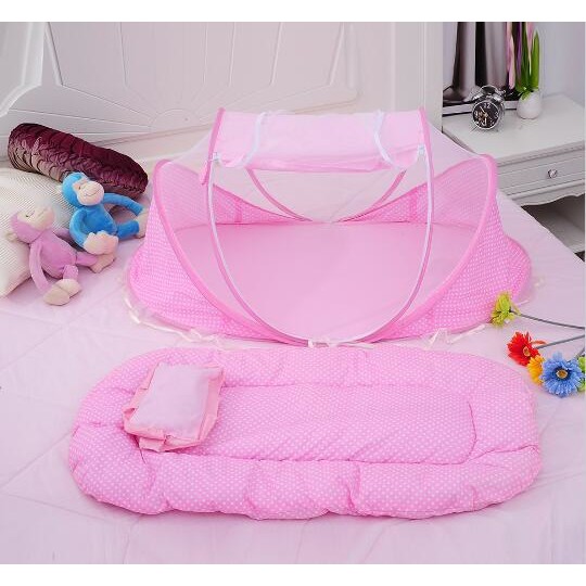 KL09 Bobo Baby KELAMBU BAYI musik series 3in1 dengan kasur dan bantal / Baby Nets