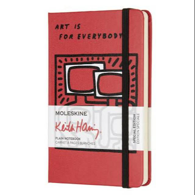 

Moleskine Keith Harring Plain Notebook Limited Edition