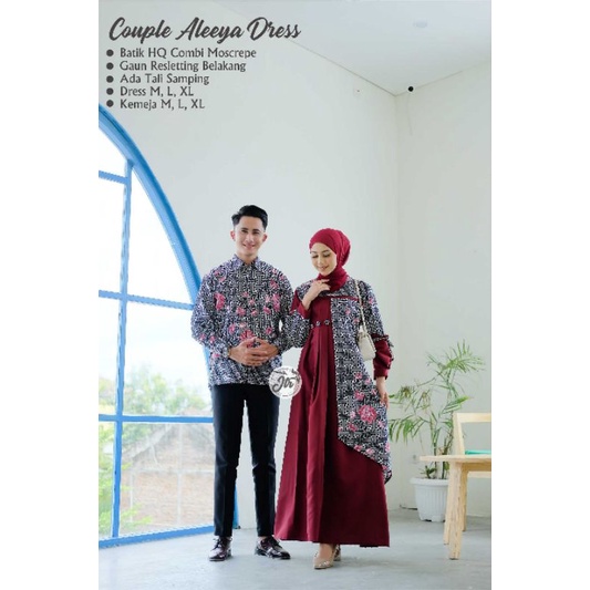 COD Gamis Couple Sarimbit Suami Istri Murah Terbaru Pasangan Muslim Busana Keluarga Kekinian 2022 Ba
