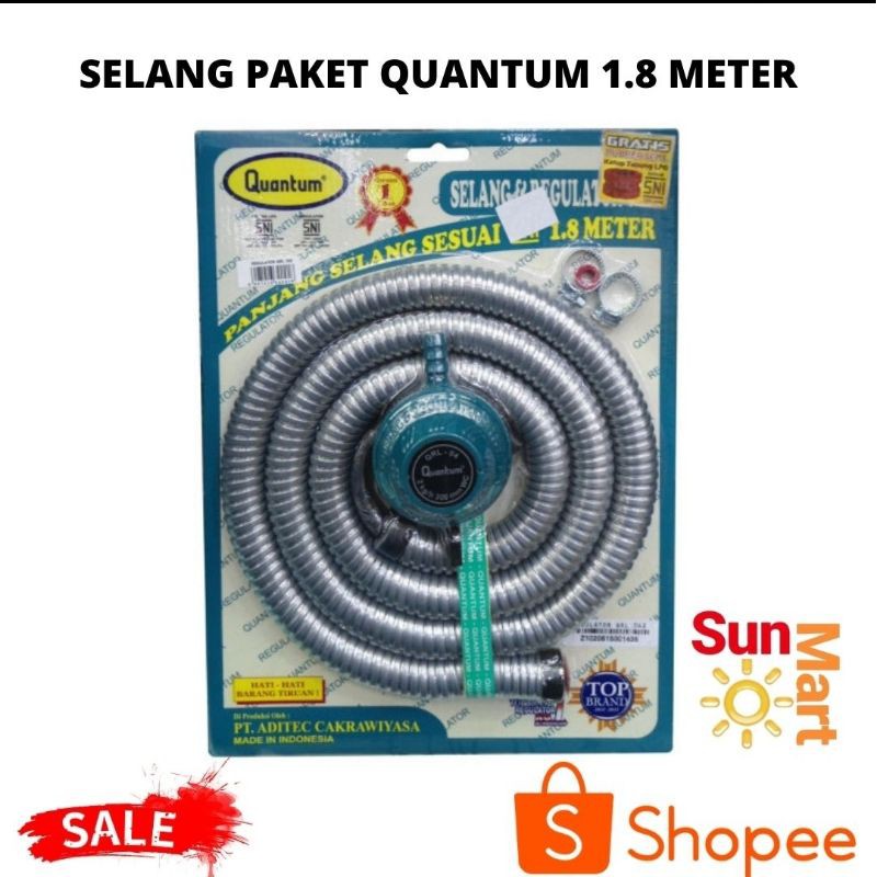 SELANG GAS PAKET QUANTUM 1.8 Non meter