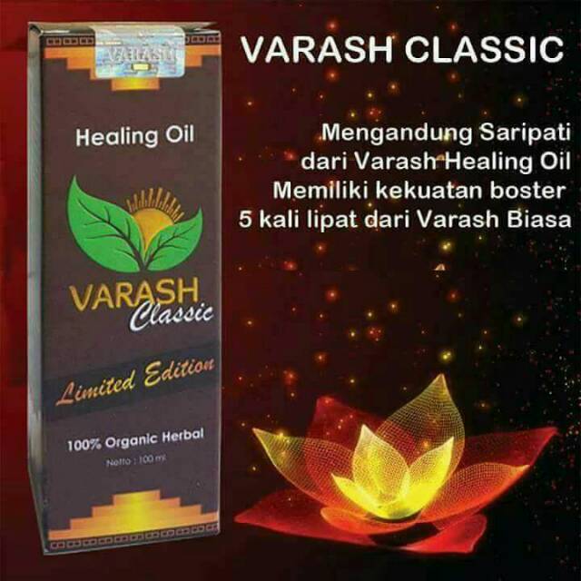 Minyak Varash Healing Oil Classic Minyak Gosok Varash Shopee Indonesia