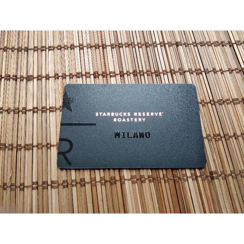 Starbucks Card Collection Koleksi Kartu Milan Milano Reserve 3.025.0035