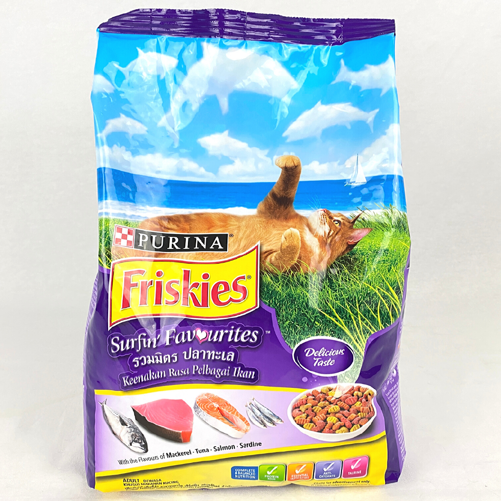 

FRISKIES Makanan Kucing Adult SURFIN Favourites 1.2kg