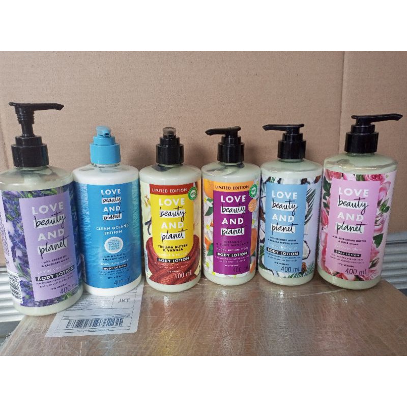 Jual LOVE BEAUTY & Body Lotion 400ml Shopee Indonesia