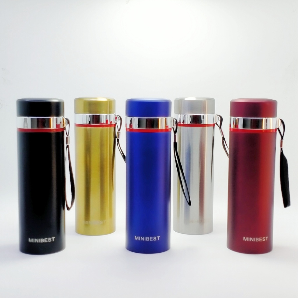 Minibest Thermos Stainless Steel polos Elegant Tumbler tahan panas dingin 550ml VC002,009