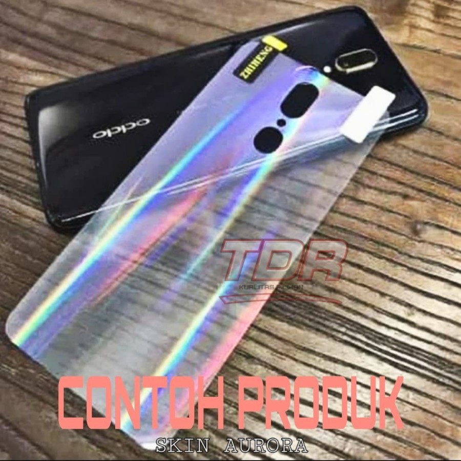 REALME NARZO 20/NARZO 20 PRO/NARZO 30A/NARZO 50A/NARZO 50I/REALME 5/5I/5S/C3/REALME 7/7I/7PRO/REALME C12/C15/C17 /REALME C20/C25/C25S - SCREEN PROTECTOR BACK COVER - SKIN AURORA