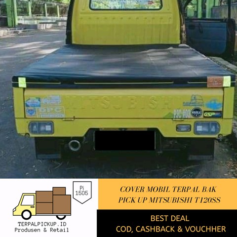 Terpal Cover Mobil Bak Pick Up Variasi Aksesoris Pickup Mitsubishi T120SS