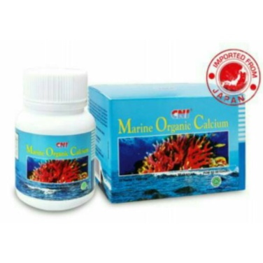 Marine Organic Calcium Mineral Alami Mencegah Osteoporosis Dan Membentuk Tulang Anda Lebih Padat