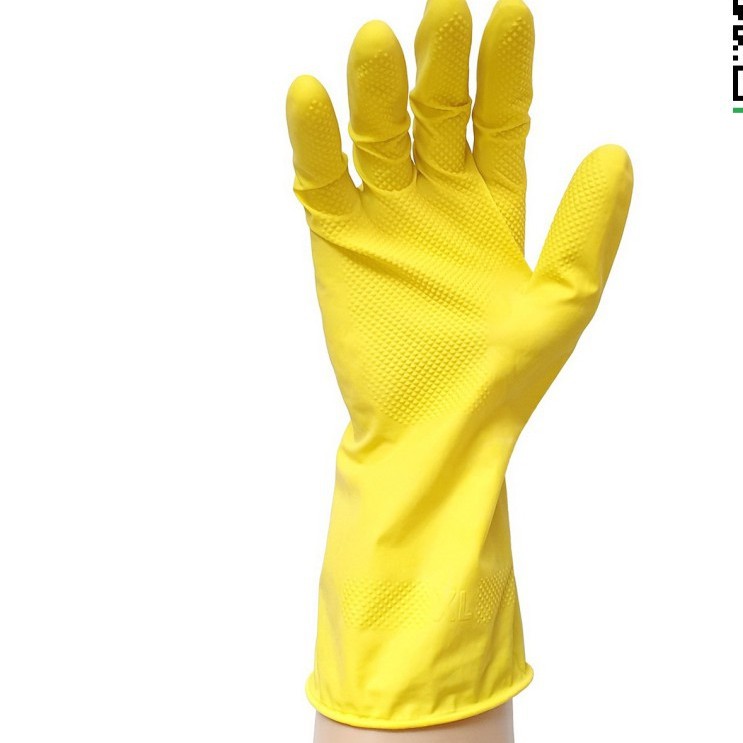 SARUNG TANGAN KARET LATEX KUNING TEBAL MURAH// HOUSEHOLD GLOVE/SARUNG TANGAN SERBAGUNA/ HAND GLOVES