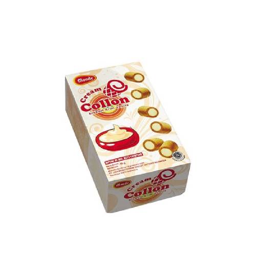 

Monde Collon Biskuit Krim Vanilla 50 gr x 3 Pcs