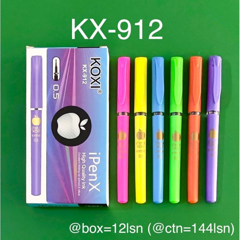 

(12pc) Bulpen gel murah Ipen (random) / merek Koxi