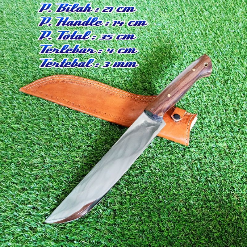 Pisau Sembelih Kambing Bahan Baja Barsenso Barchainshaw Sthill