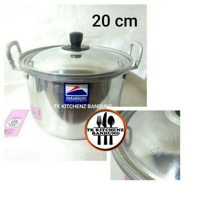 Panci / Panci Aluminium / Panci Tutup Luar Paramount 20 cm