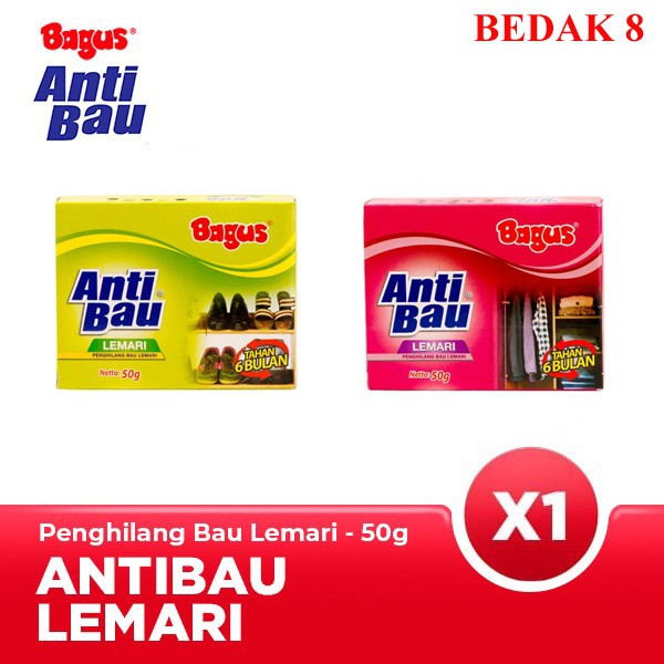 Bagus Anti Bau Lemari 50 gr | Sepatu | Pakaian