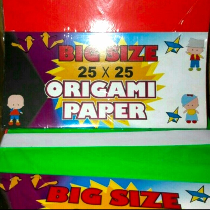 

Kertas Warna Lipat ASTURO 25 X 25 / Origami Paper / Kertas Origami 25 x25