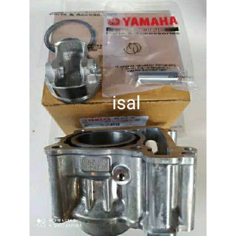CYLINDER BLOK SEHER KOMPLIT YAMAHA VIXION OLD/LAMA/VIXION NEW/KODE 3C1 ORI-YGP