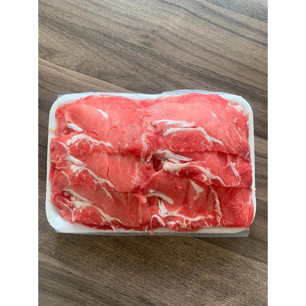 

DAGING SAPI SLICE / BBQ Beef Slice / Cuberoll Slice (500g)
