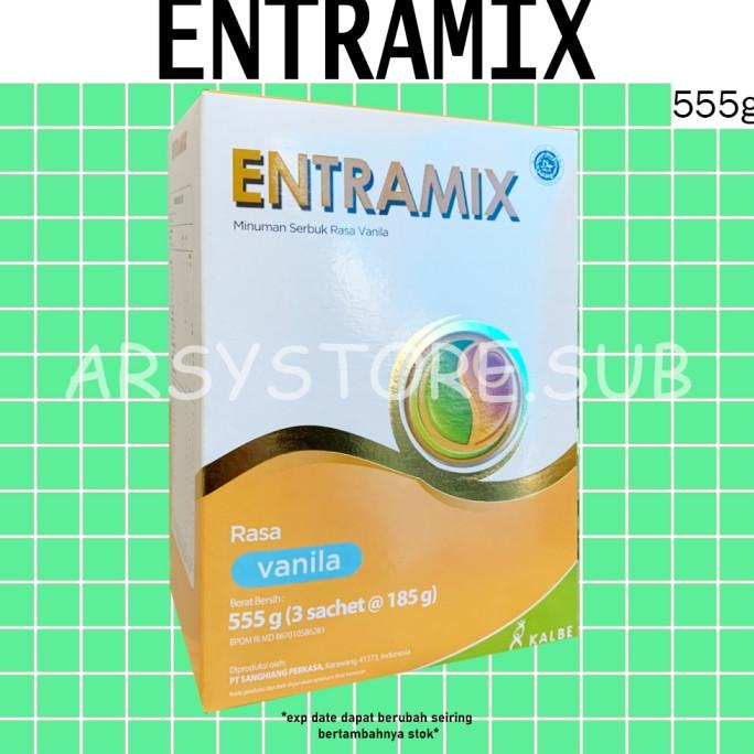 

[COD] Entramix 555 gram (185gr x 3) [COD]